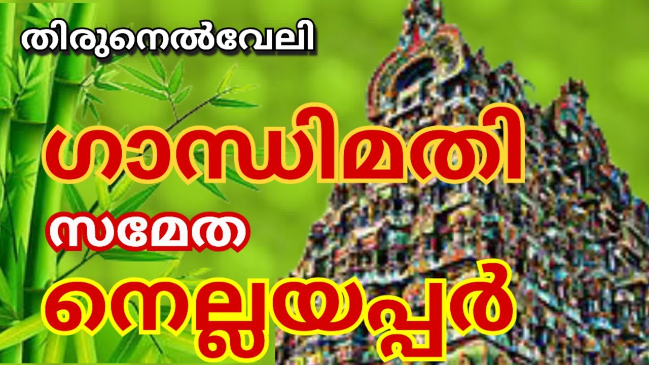 Nellaiappar Temple History in Malayalam  #temple #malayalam #thirunelveli #thamirasabha  #lordshiva