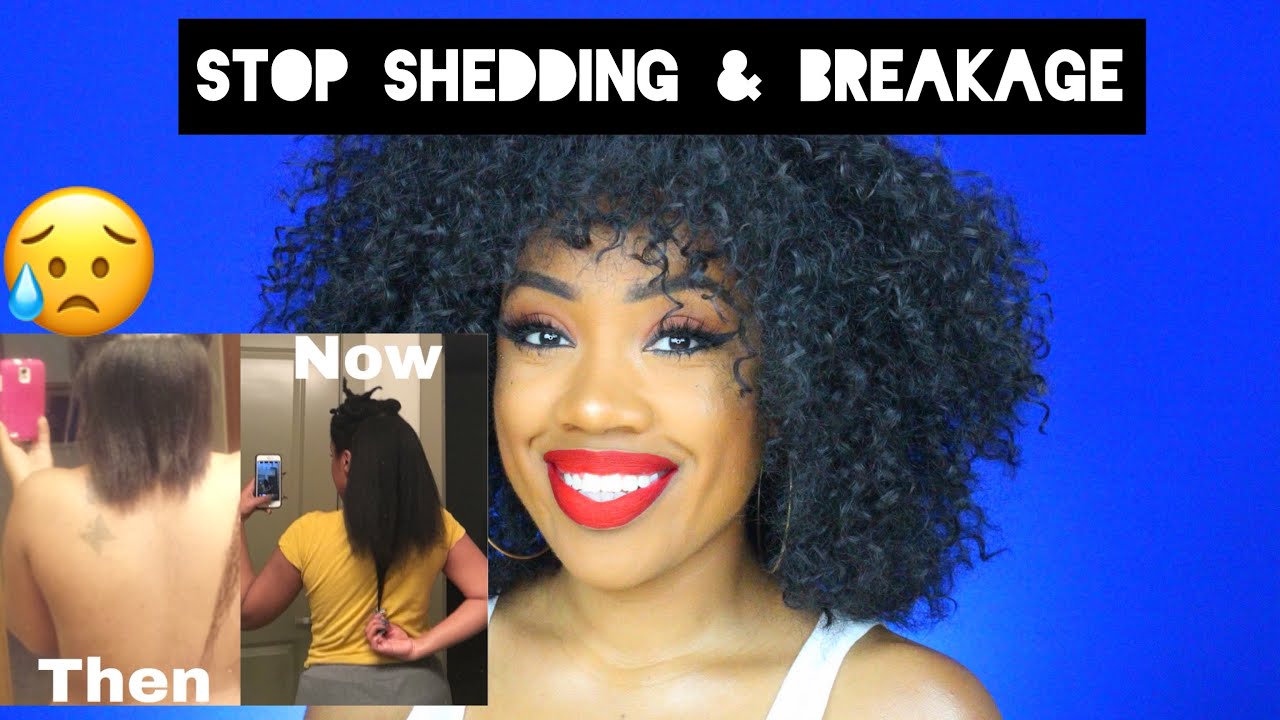 How to: Stop Excessive Shedding & Prevent Breakage on natural hair