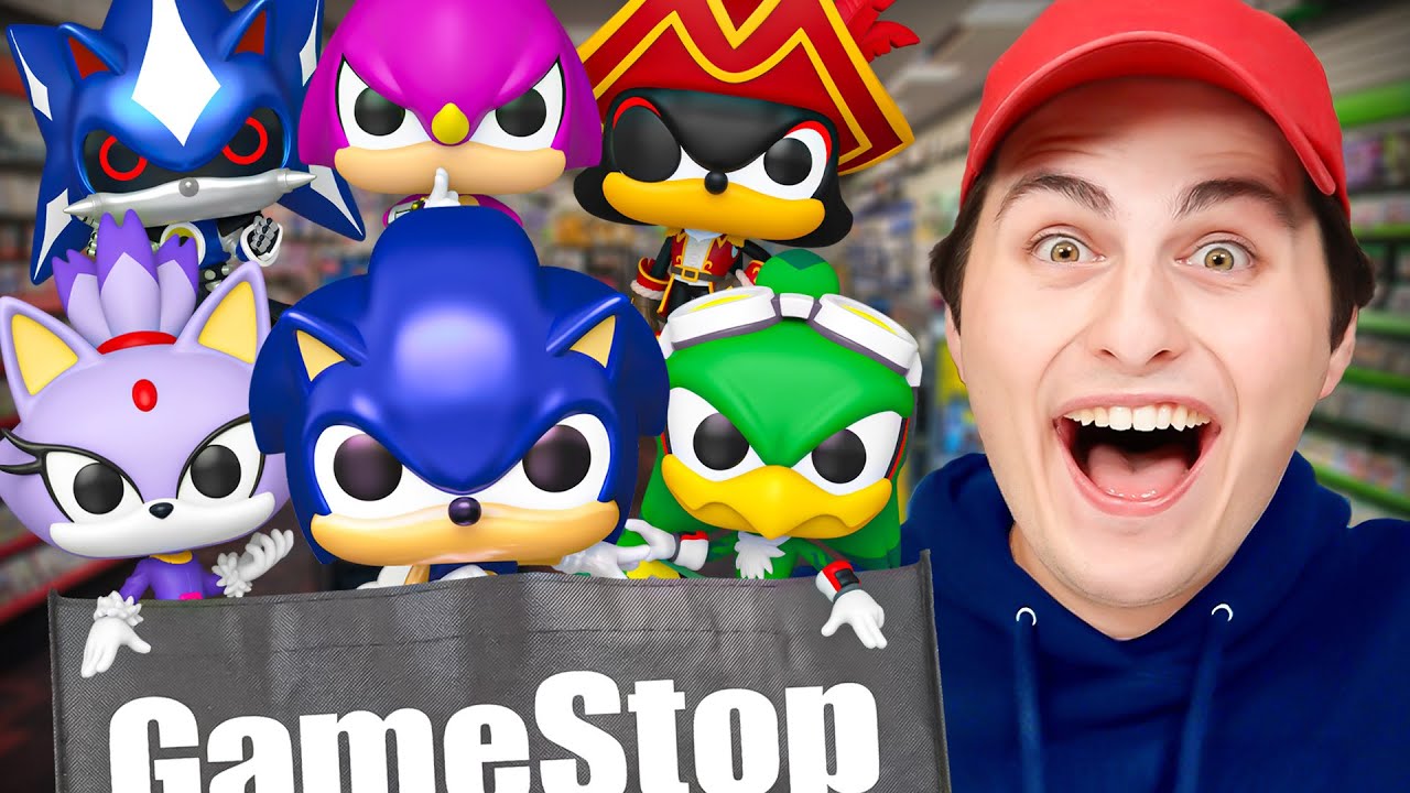 Completing My Sonic Funko Pop Collection!