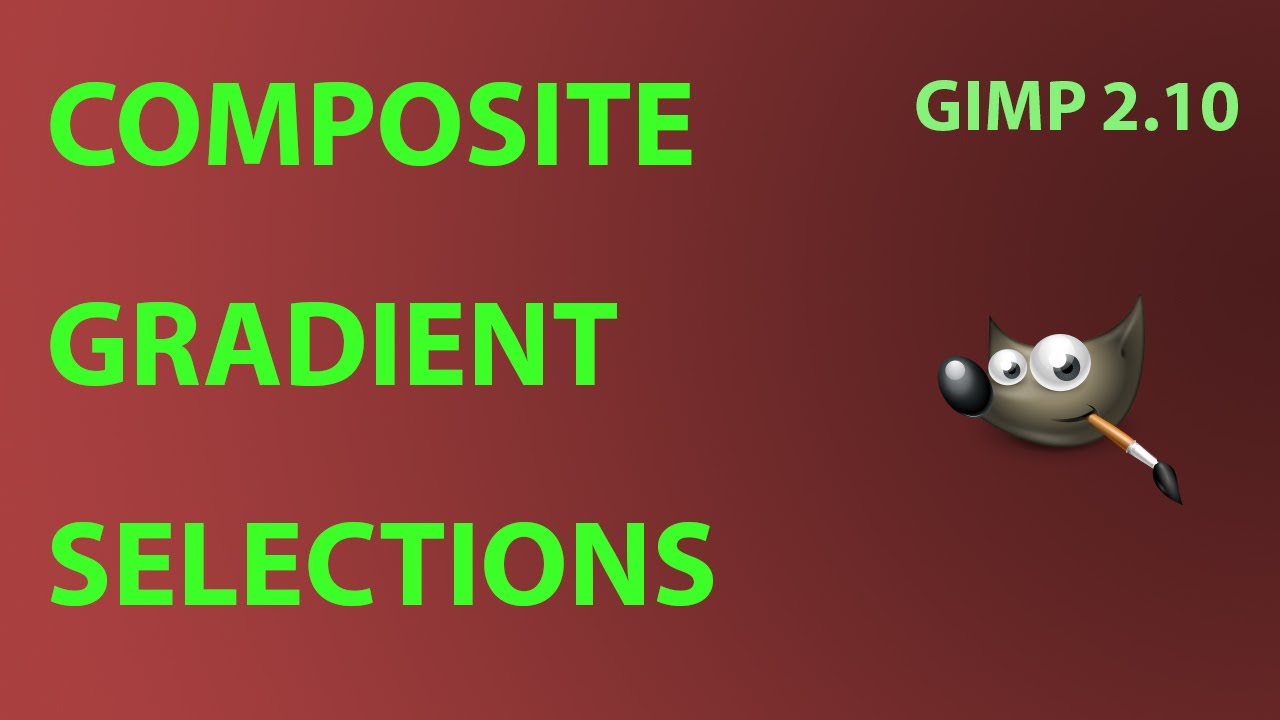 HOW to Composite in GIMP 2.10