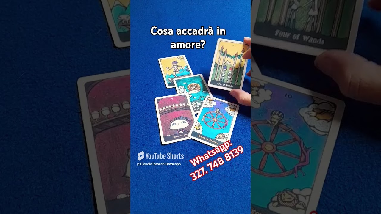 💖COSA ACCADRA' IN AMORE 💖 Lettura carte tarocchi amore interattivi online oggi rituali