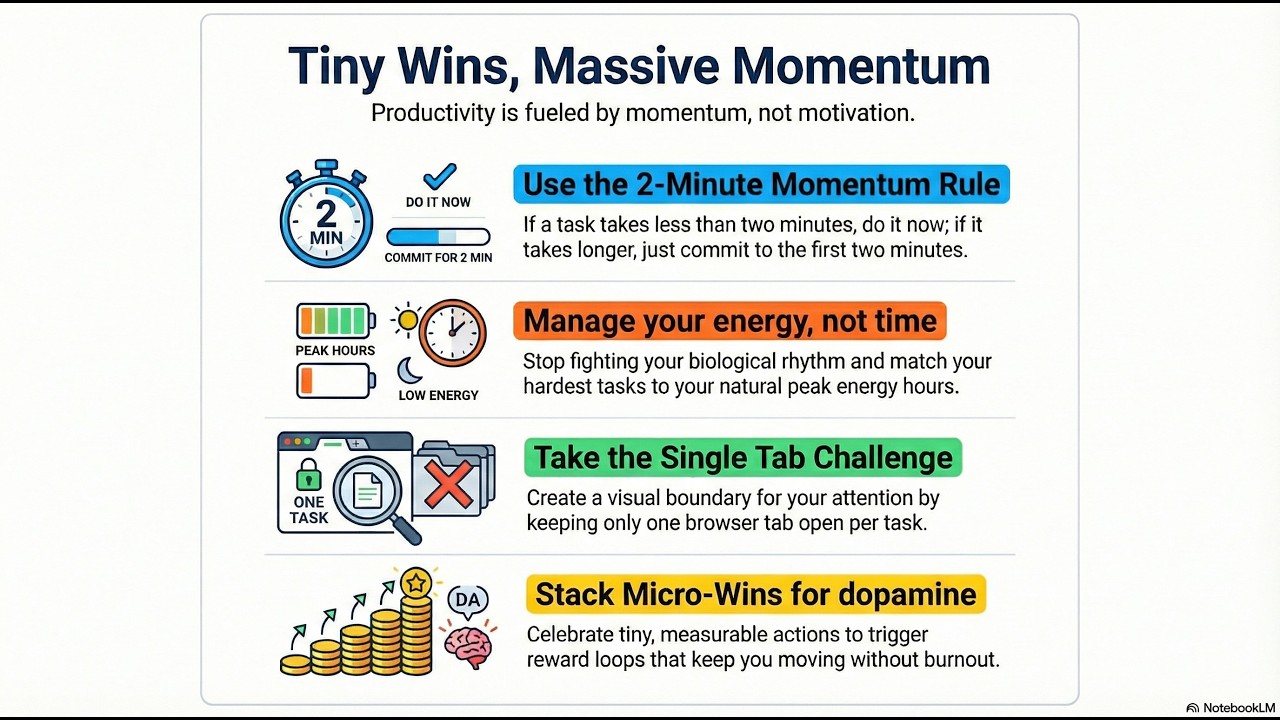10 Tiny Productivity Hacks That Actually Work (No 5 AM Routine Required)
