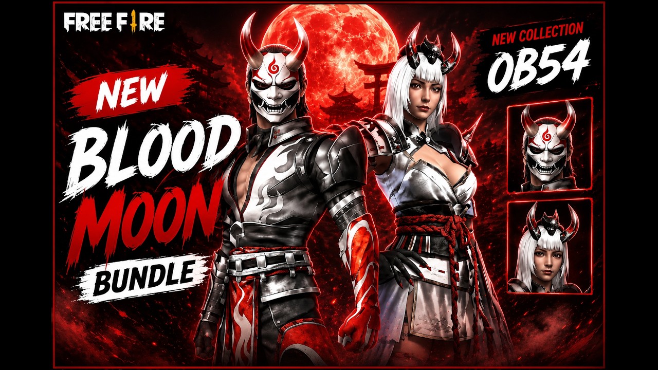 NEW Blood Moon Bundle Finally Arrived 😱 Worth Spending Diamonds? | Free Fire OB54