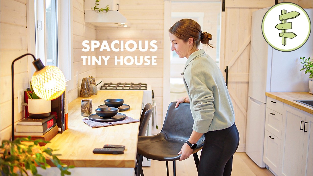 BEAUTIFUL Tiny House With Spacious Single Floor Design & Cost Effective Features – FULL TOUR