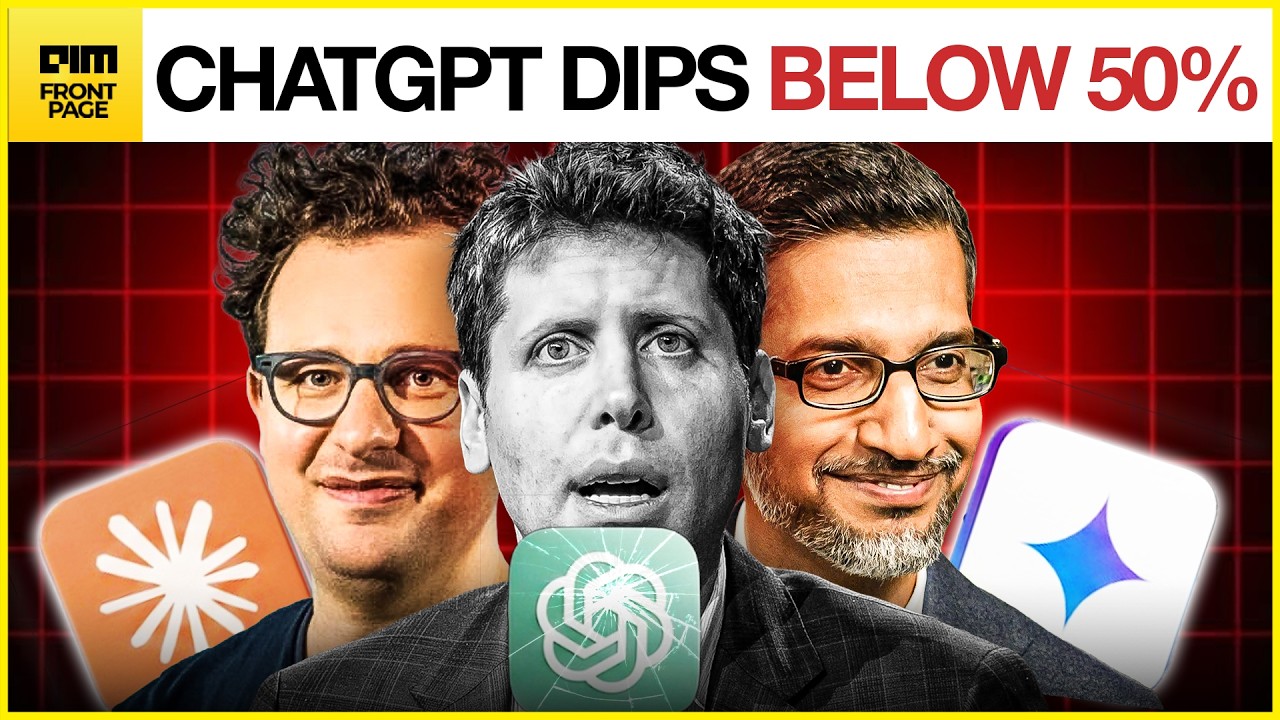 BREAKING: ChatGPT Falls Below 50% Market Share - OpenAI's AI Dominance Is Over