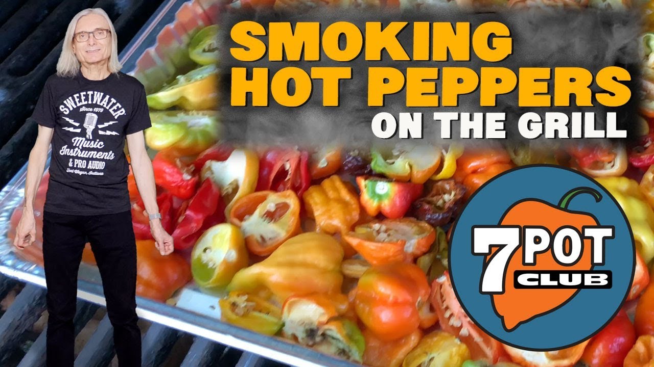 Smoking Hot Peppers on the Grill (And a Funky Song)