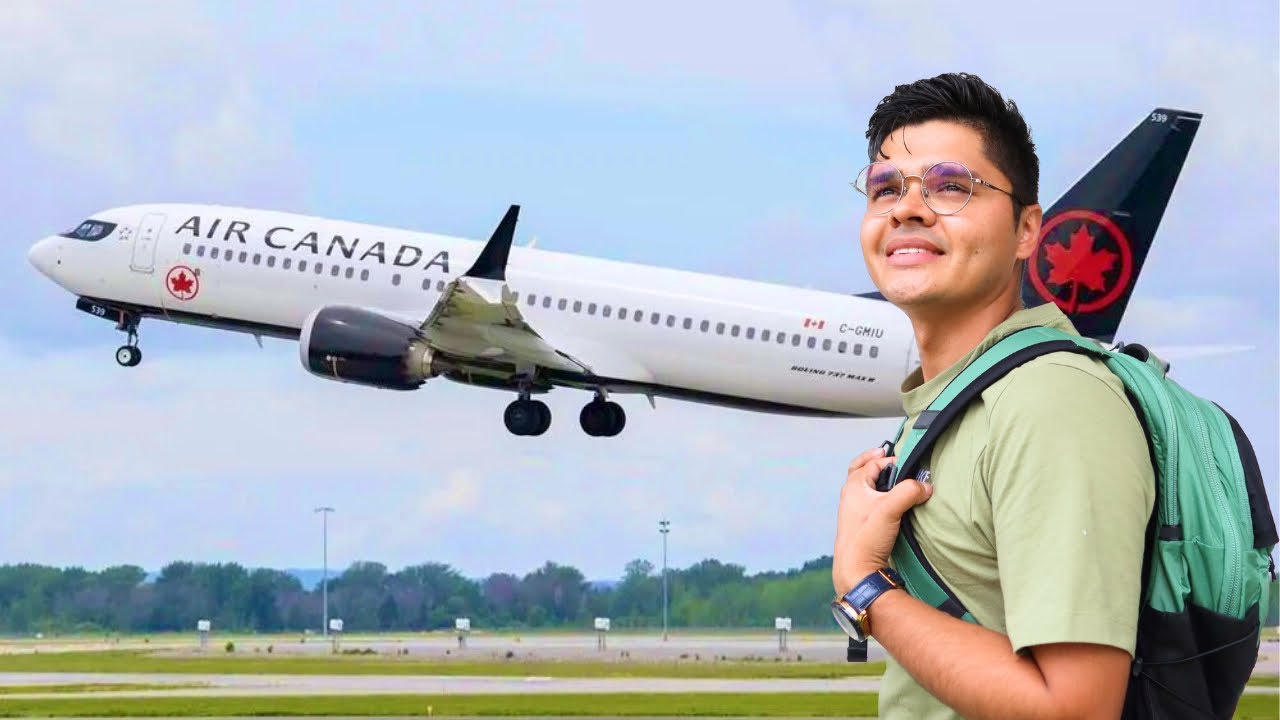 Volando por PRIMERA VEZ con AIR CANADA ✈️| NO ES LO QUE ESPERABA 🤨