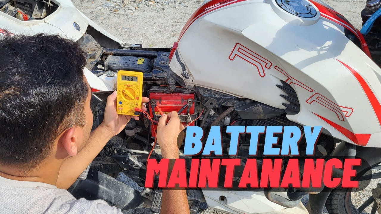 TVS Apache RTR Battery Charging and RR Unit Testing