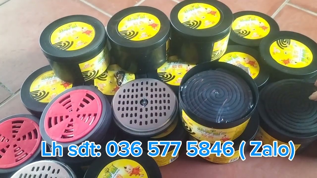 Hương muỗi tiểu thần đồng khay đựng hương muỗi sử dụng xua đuổi muỗi rất hiệu quả #huongmuoi