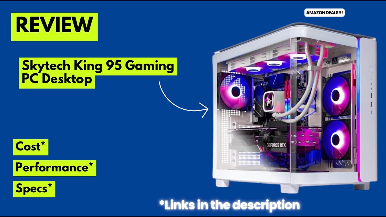Skytech King 95 Gaming PC Review 🔥 RTX 5070 + i7-14700F Beast for 1440p Gaming!