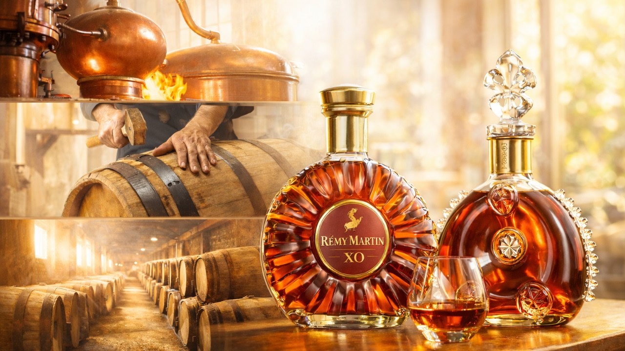 Inside the Rémy Martin Factory 🥃 How Fine Champagne Cognac Is Made Full Process