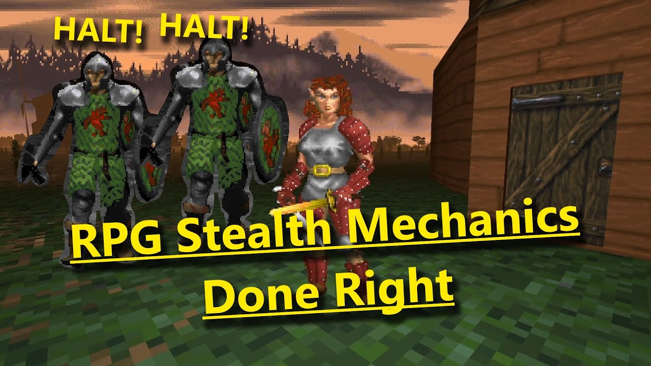 Daggerfall Skulduggery &mdash; демонстрация мода Thief Overhaul и обсуждение механики скрытности