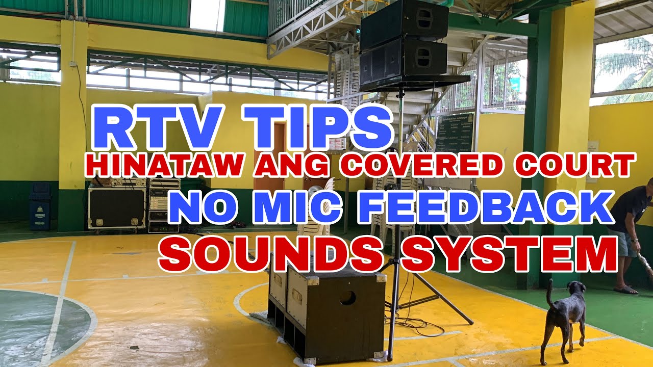 RTV TIPS EBOX and Line Array Dual 10 HUMAHATAW / Mic No feedback calibration. 2x2 Lang SAPAT na