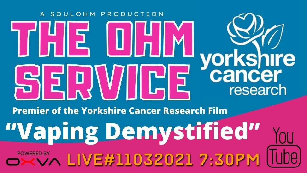 The Ohm Service Live - Vaping Demystified Film Premier #11032021