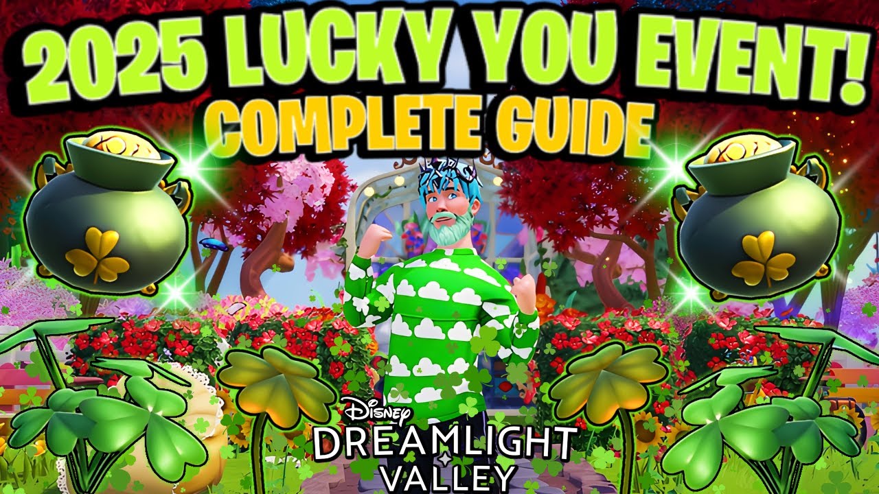 Lucky You Event COMPLETE GUIDE! [Free Items, Outfit and MORE] | Dreamlight Valley