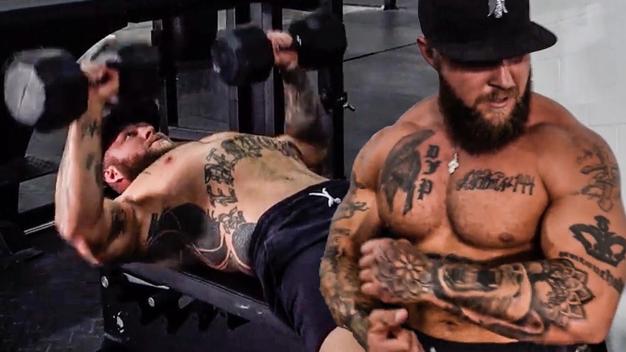 Upper Body Dumbbell Only Chest Workout | THE LADDER OF DEATH