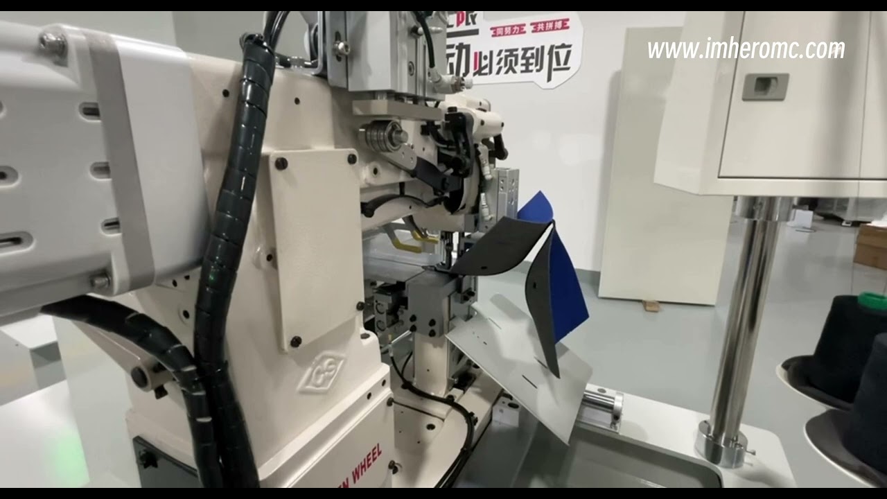 Maquina Automatica para Fabricar gorras 3 en 1