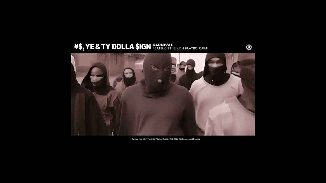 ¥$, Ye, Ty Dolla $ign - CARNIVAL ft. Playboi Carti & Rich The Kid HQ Audio