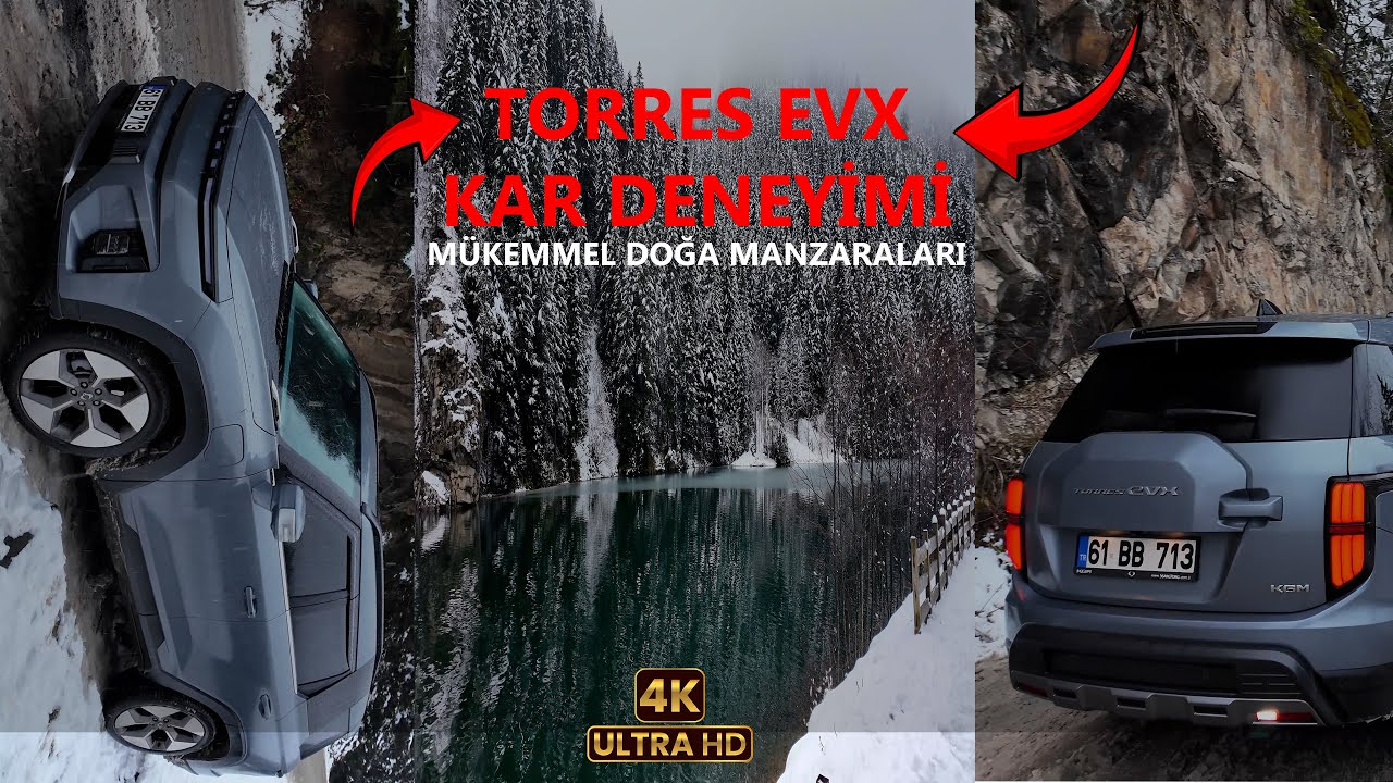 TORRES EVX KAR DENEYİMİ | UZUNGÖL | DOĞA MANZARALARI | 4K #uzungöl #4k #doğa