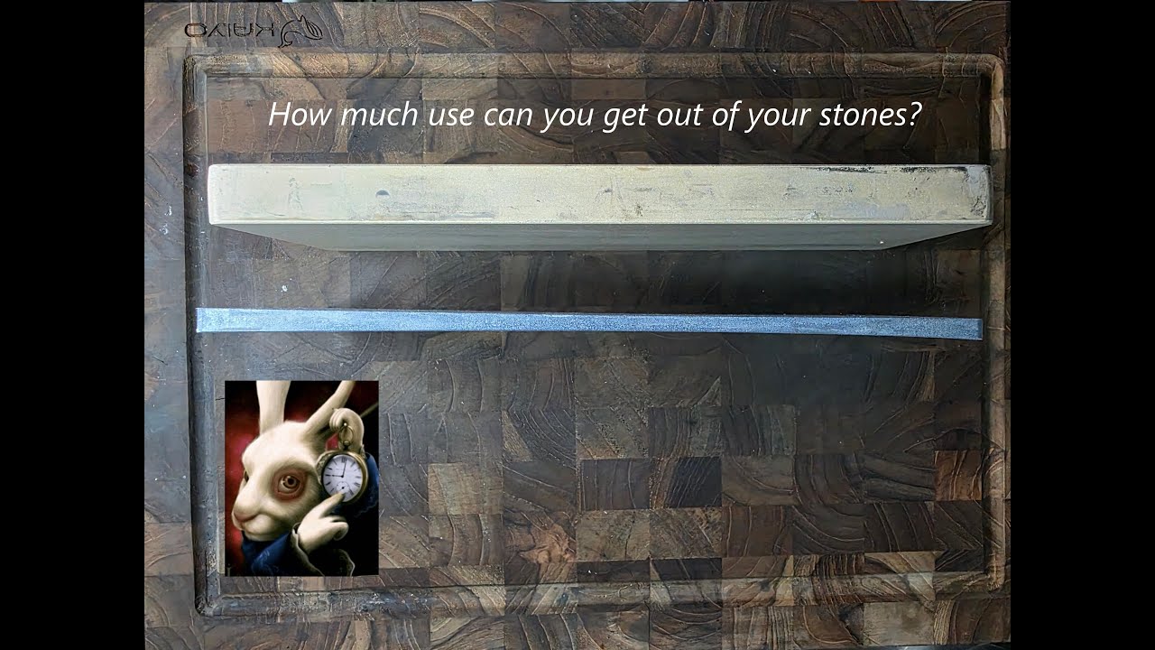 Lifespan of stones: Waterstones, Bonded diamond, Diamond plates, Naturals (JNAT, ANAT) and more.