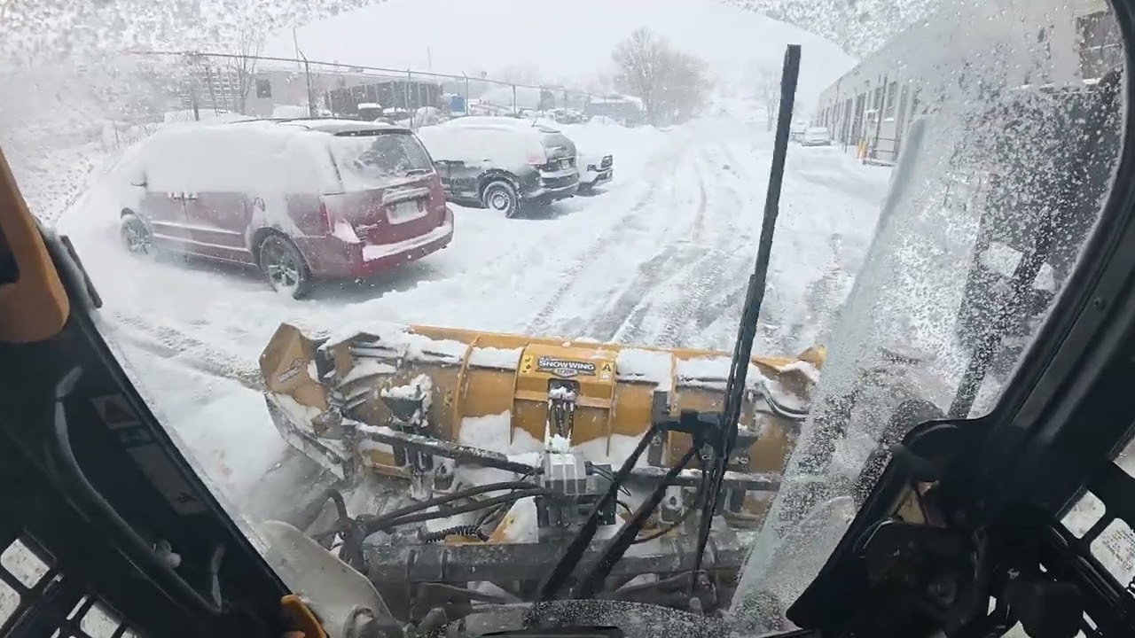 First Plow during a 50+cm storm in Toronto