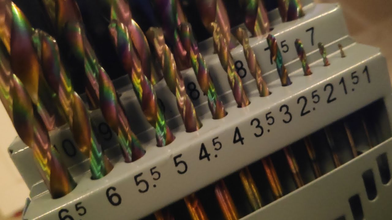 Parkside set punte da trapano per acciaio rivestite in cobalto!