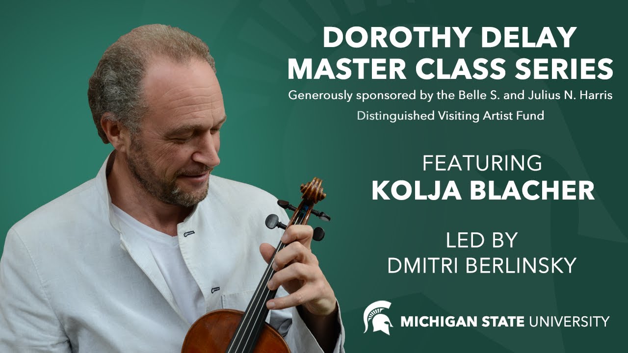 Kolja Blacher in thoughtful MasterClass