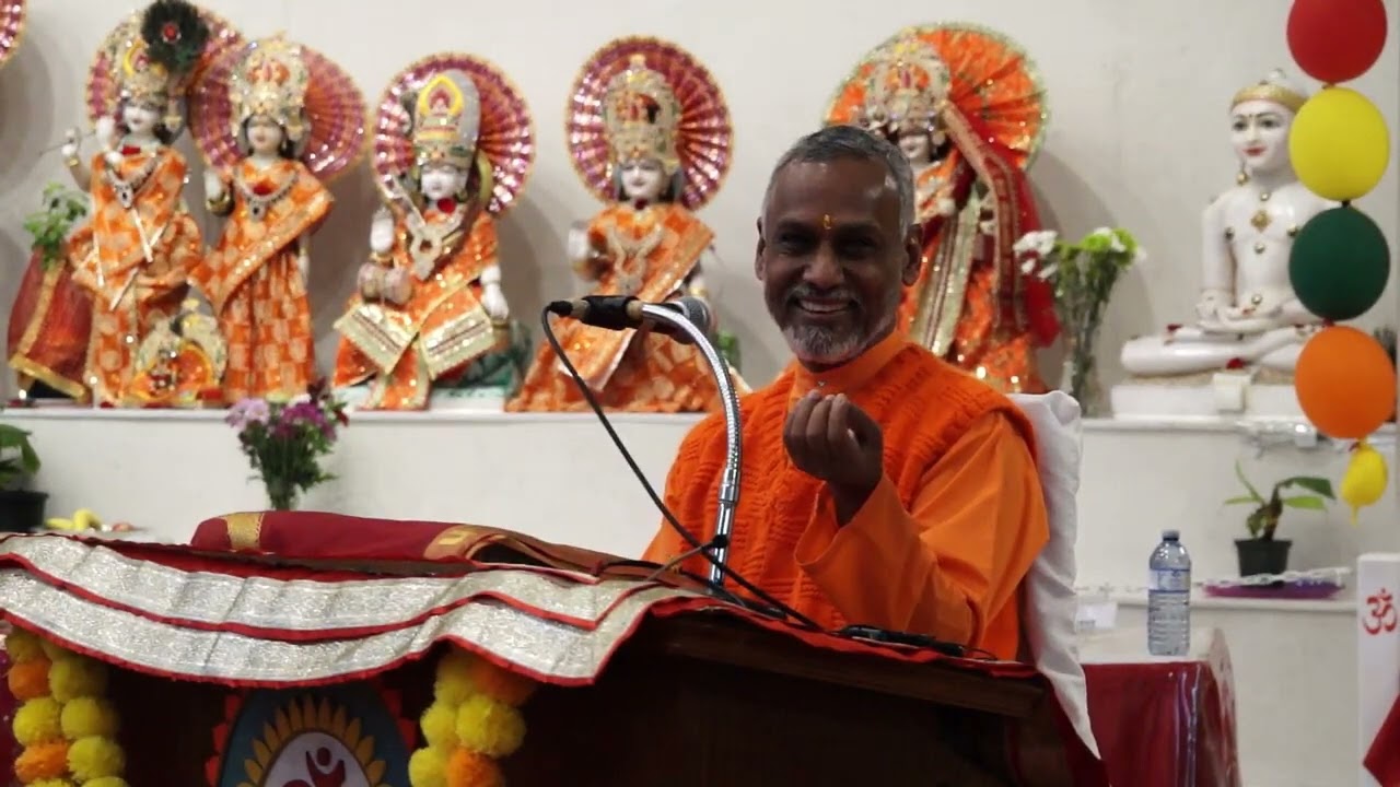 Essence of Gita by Swami Prakashananda Ji CML trinidad at HCC, London, ON, on December 3, 2023