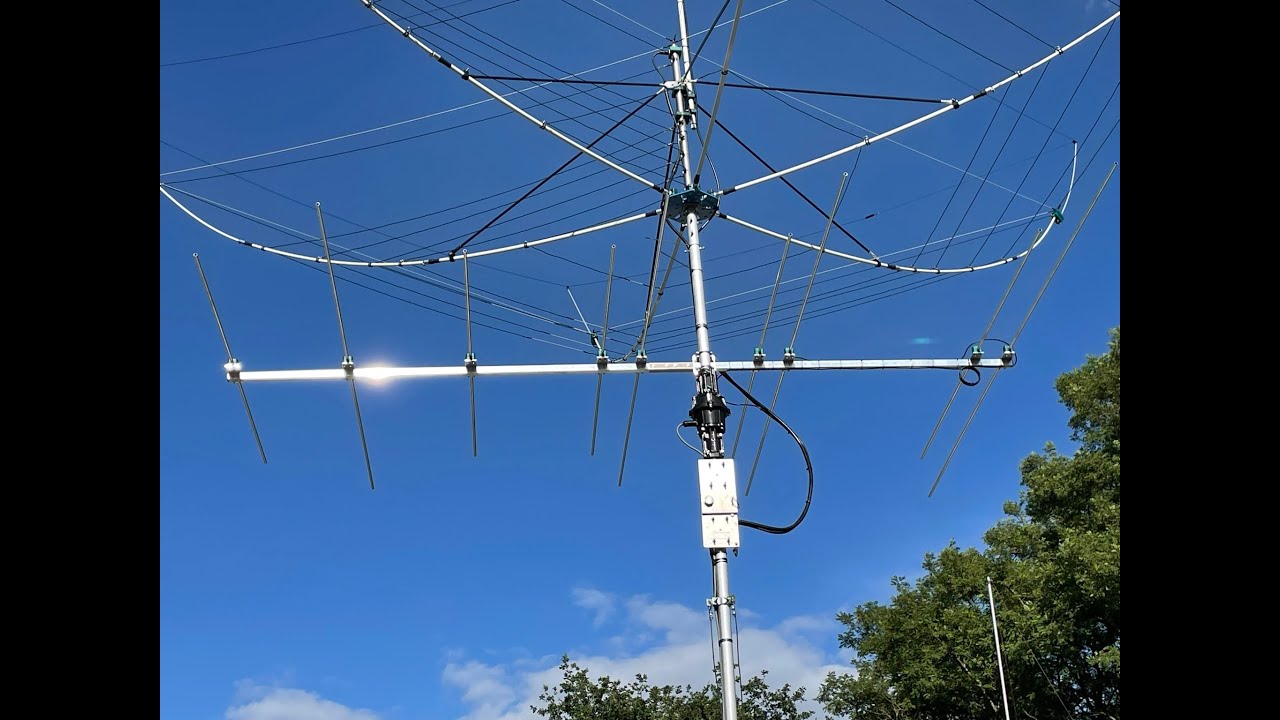 #284 Hex Beam 40 meters Option Installation and 50 MHz beam.