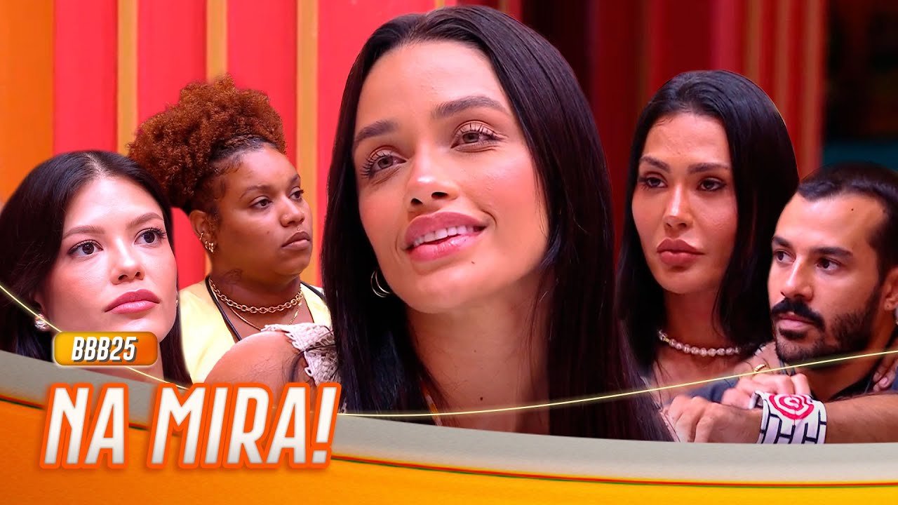 EVA COLOCA GRACYANNE, CAMILLA, VIT&Oacute;RIA STRADA, THAMIRIS E MATEUS NA MIRA! 🎯 | BBB 25