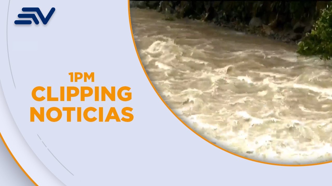Río Toachi hizo colapsar vía Alóag-Santo Domingo | Televistazo | Ecuavisa