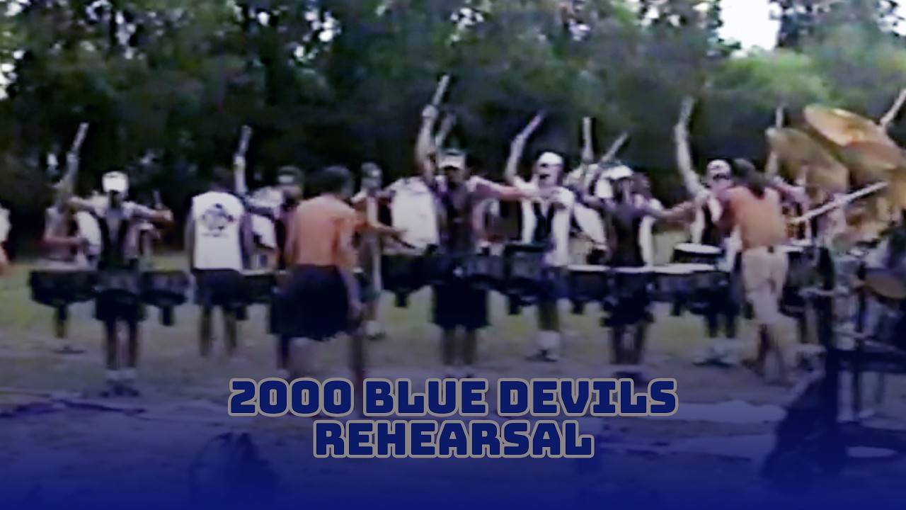 2000 Blue Devils Rehearsal
