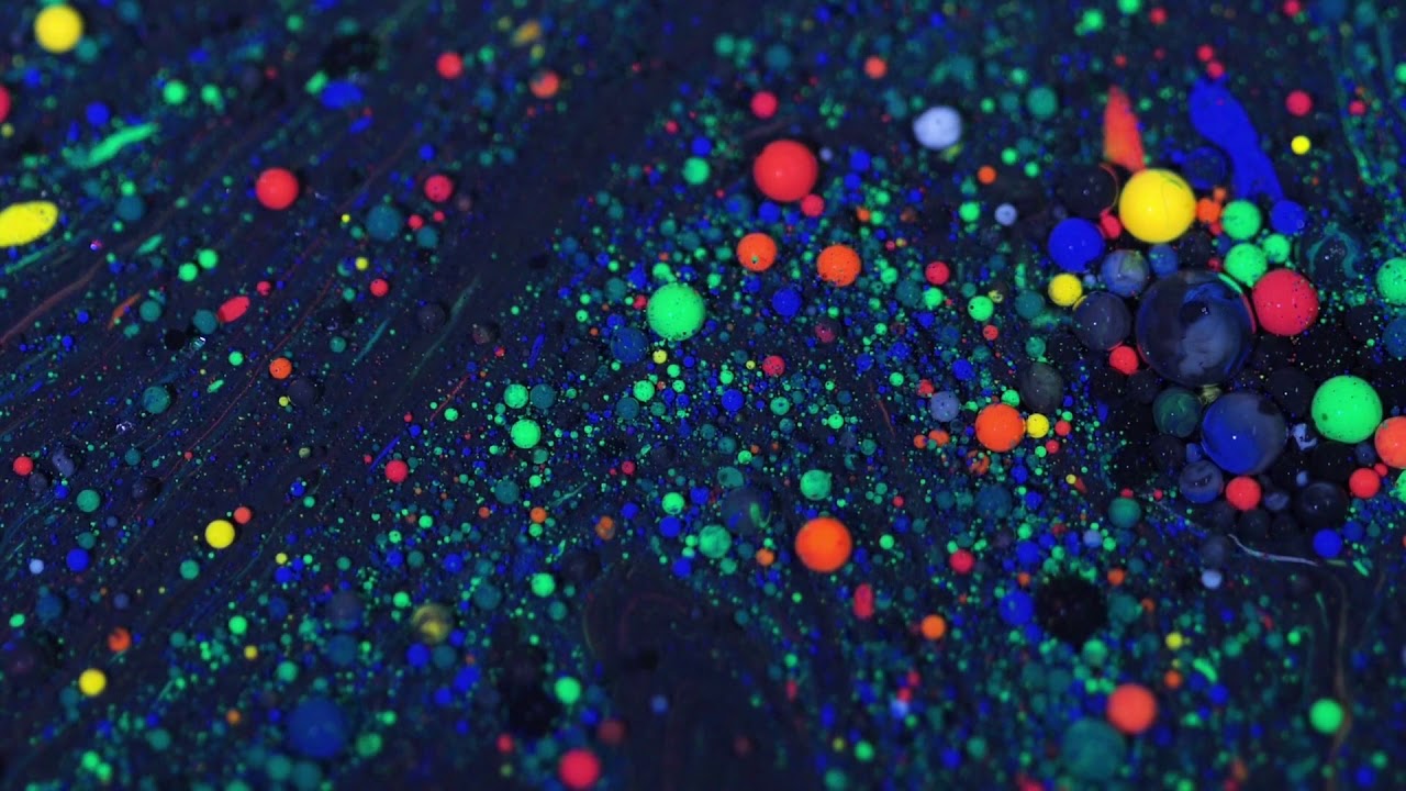 Beautiful Colour Ball Video in 4K