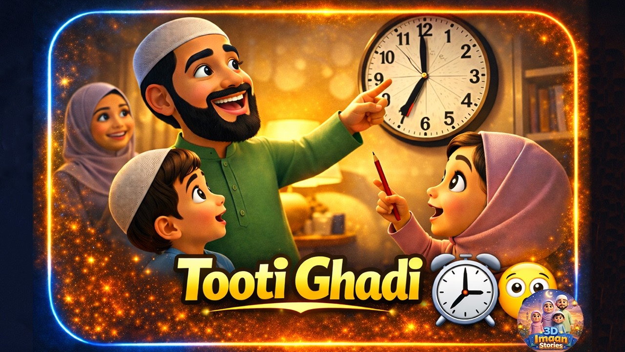 Tooti Ghadi Aur Bada Sabaq ⏰ | Islamic Stories for Kids Ep 16
