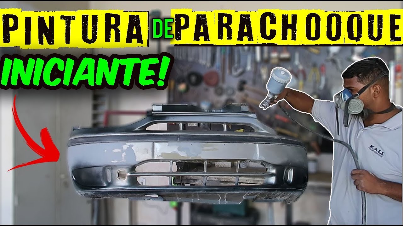 PINTURA AUTOMOTIVA PARACHOQUE - INICIANTE!