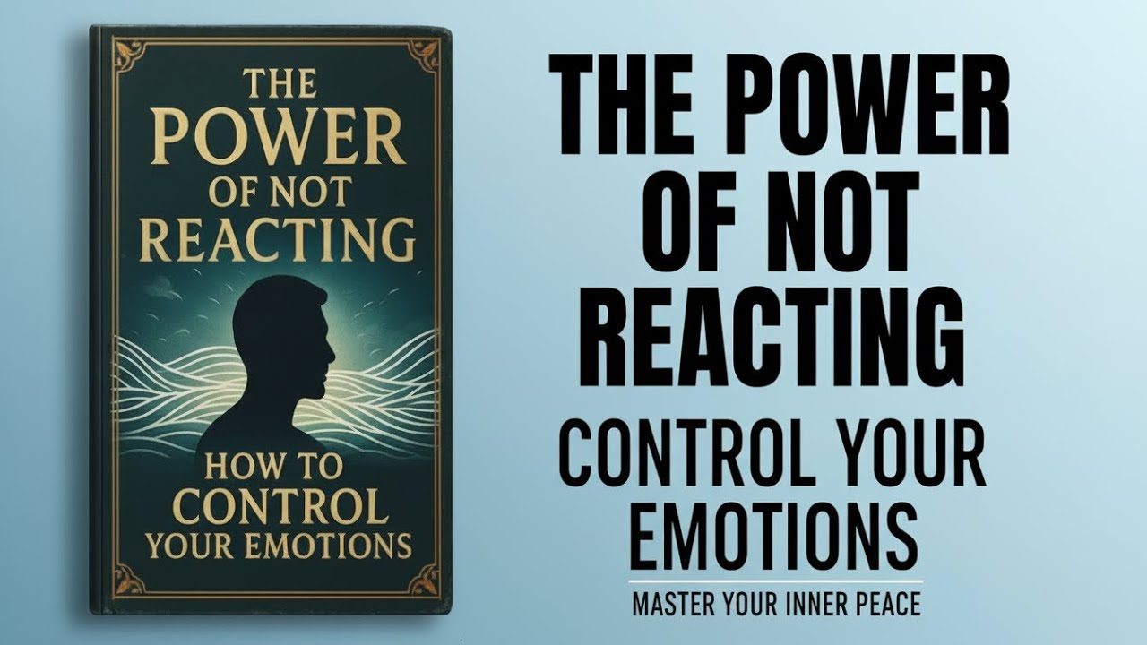 The Power of Not Reacting | Master Emotional Control (Audiobook Guide)