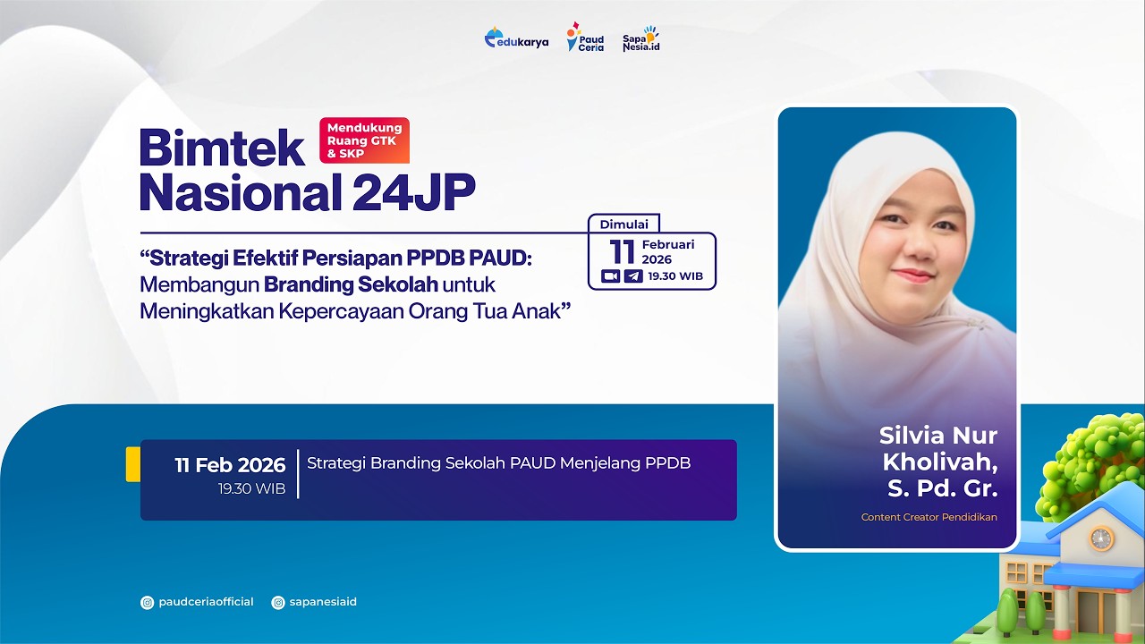 H1: Bimtek Strategi PPDB - Membangun Branding Sekolah untuk Meningkatkan Kepercayaan Orang Tua Anak