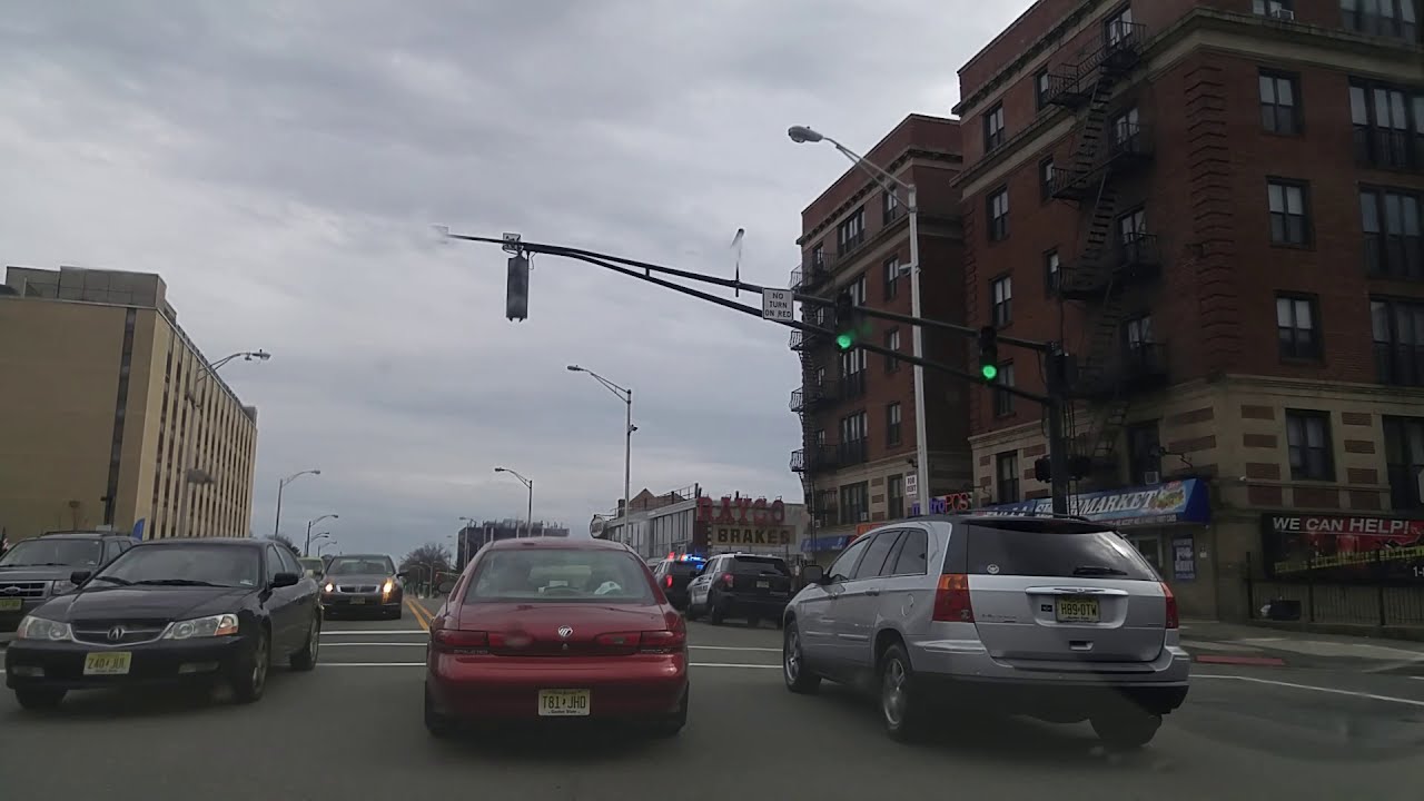 Driving by East Orange,New Jersey