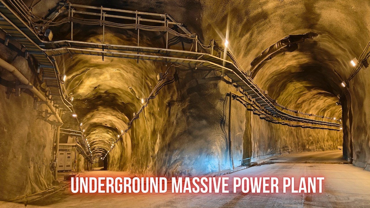 This Tunnel Leads to a Giant Underground Power Plant