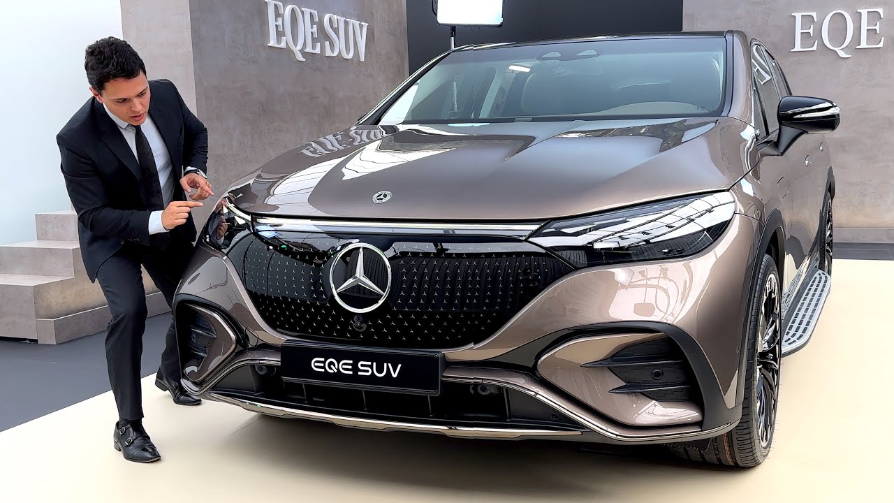 2023 NEW Mercedes EQE 500 SUV - AMG Line Review Interior Exterior