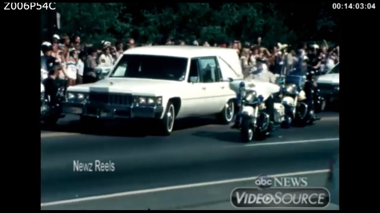 Elvis Presley’s Funeral in Graceland | B-roll Footage (1977)