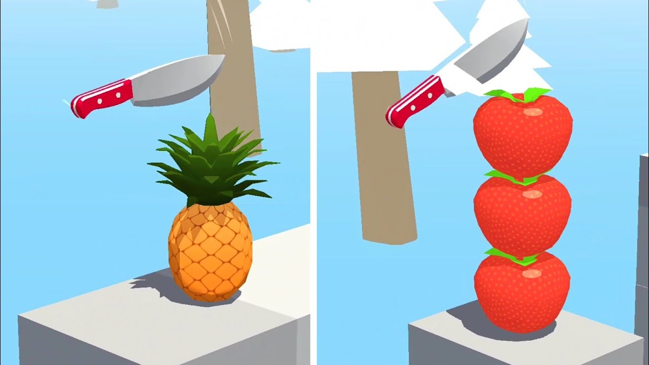 Slice It All Gameplay! Satisfying and Relaxing ASMR Slicing Video NEW UPDATE