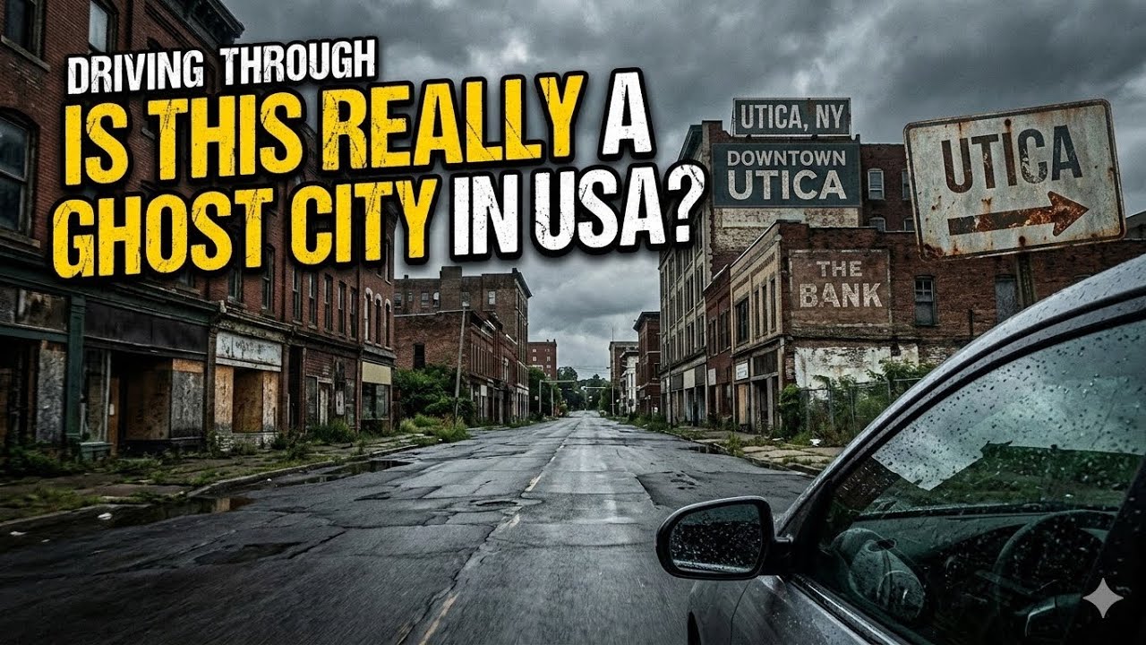 UTICA NY  | IS THIS REALLY GHOST CITY ? 🏙️  pov drive