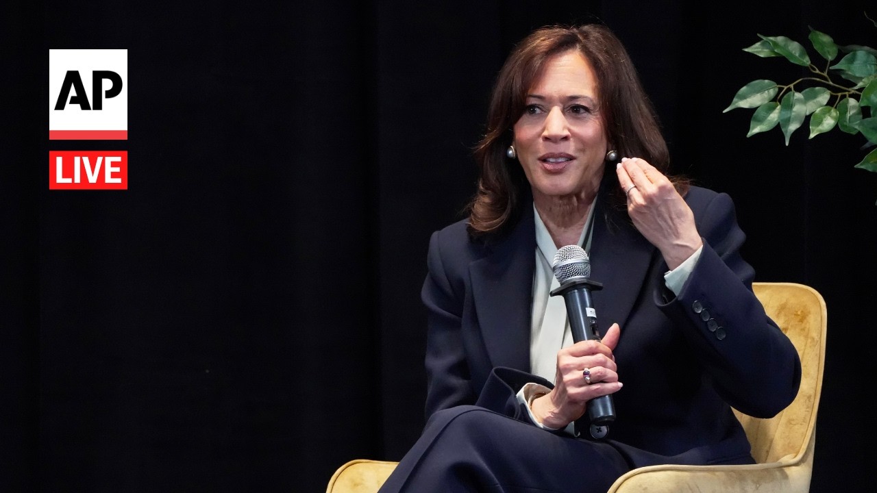 LIVE: Kamala Harris speaks about the stakes of the 2026 election
