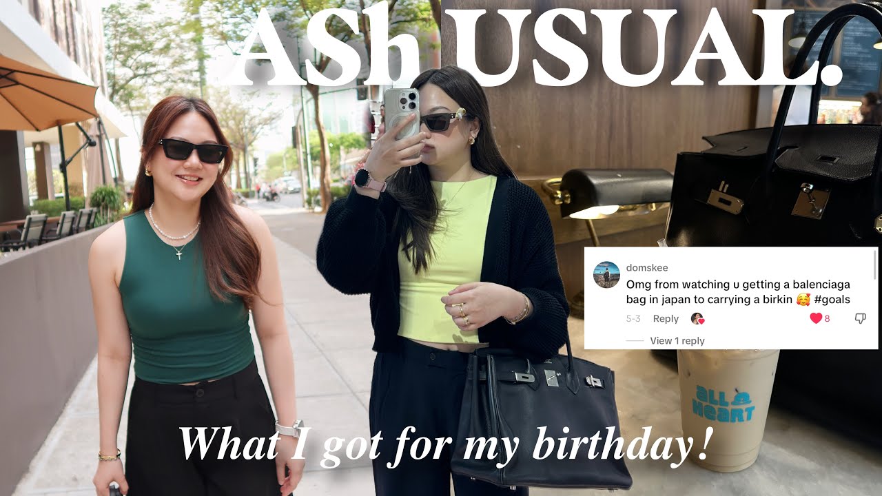 #AShUSUAL: СВИДАНИЕ В АРКАДЕ + ЧТО МНЕ ПОДАРИЛИ НА ДЕНЬ РОЖДЕНИЯ! МОЯ ПЕРВАЯ BIRKIN?! | ЭШЛИ САНДРИН