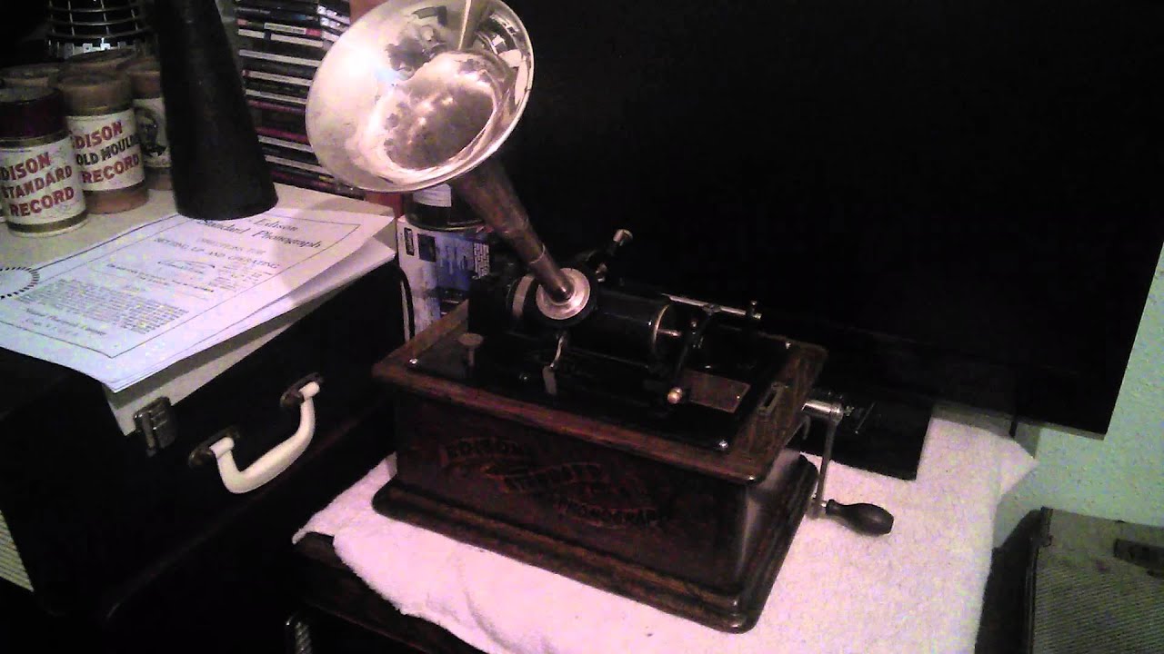 c 1902 Edison phonograph