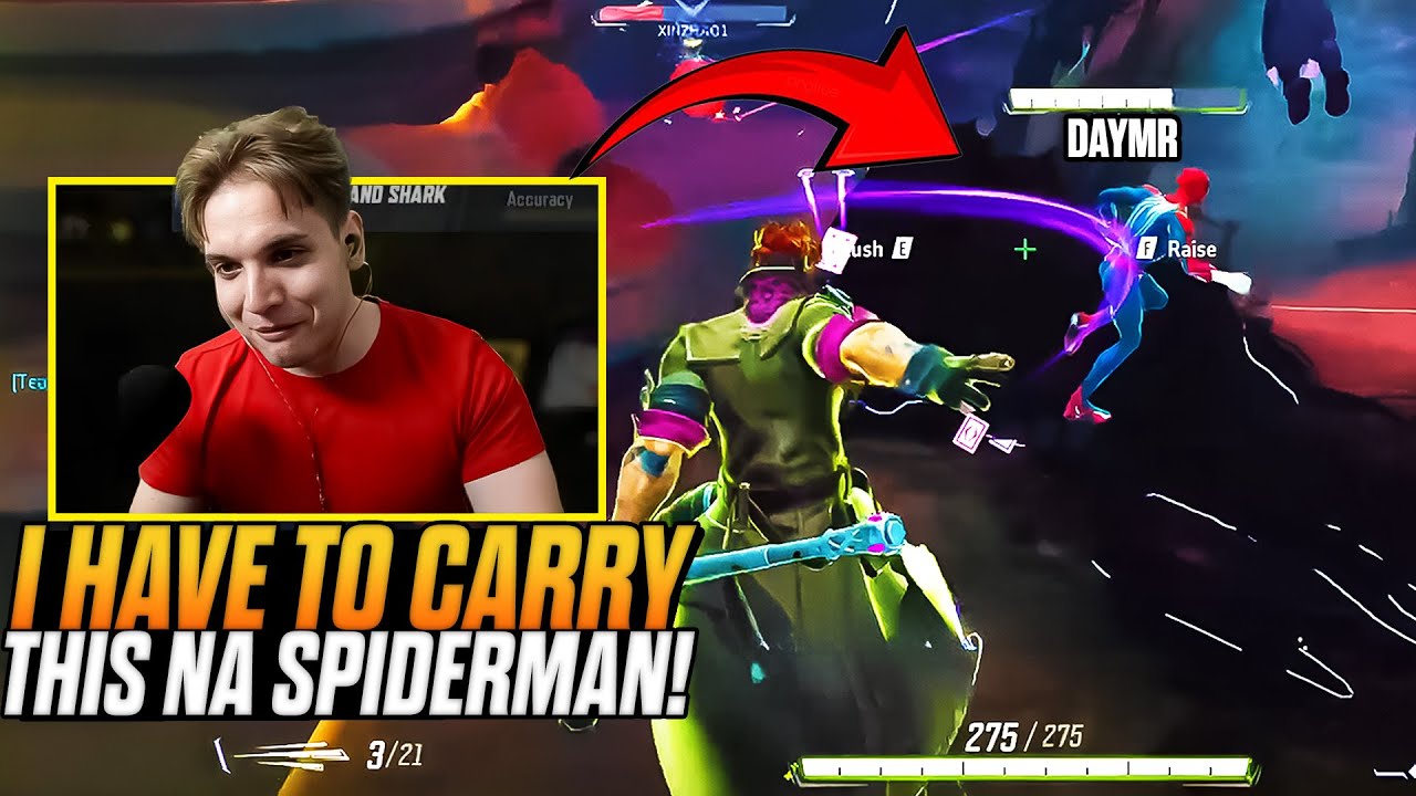 Necros & NA Spiderman (DayMR) &mdash; САМЫЙ СМЕШНОЙ матч троллей в истории!