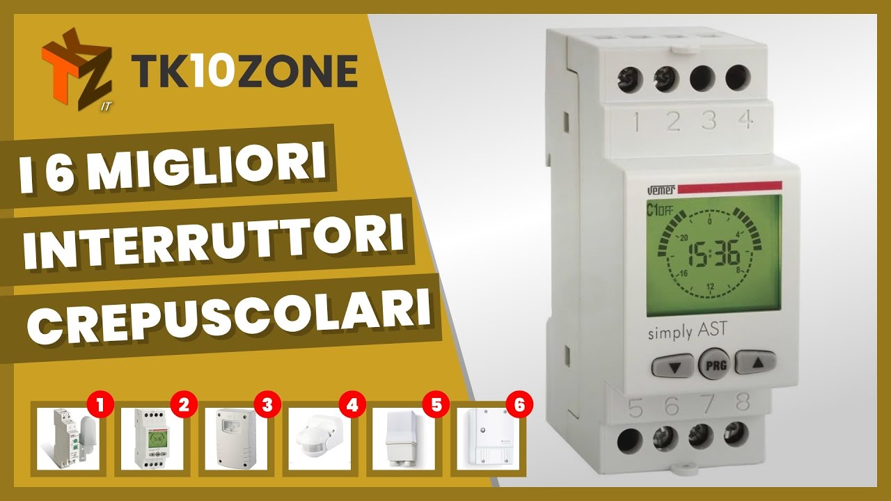I 6 migliori interruttori crepuscolari