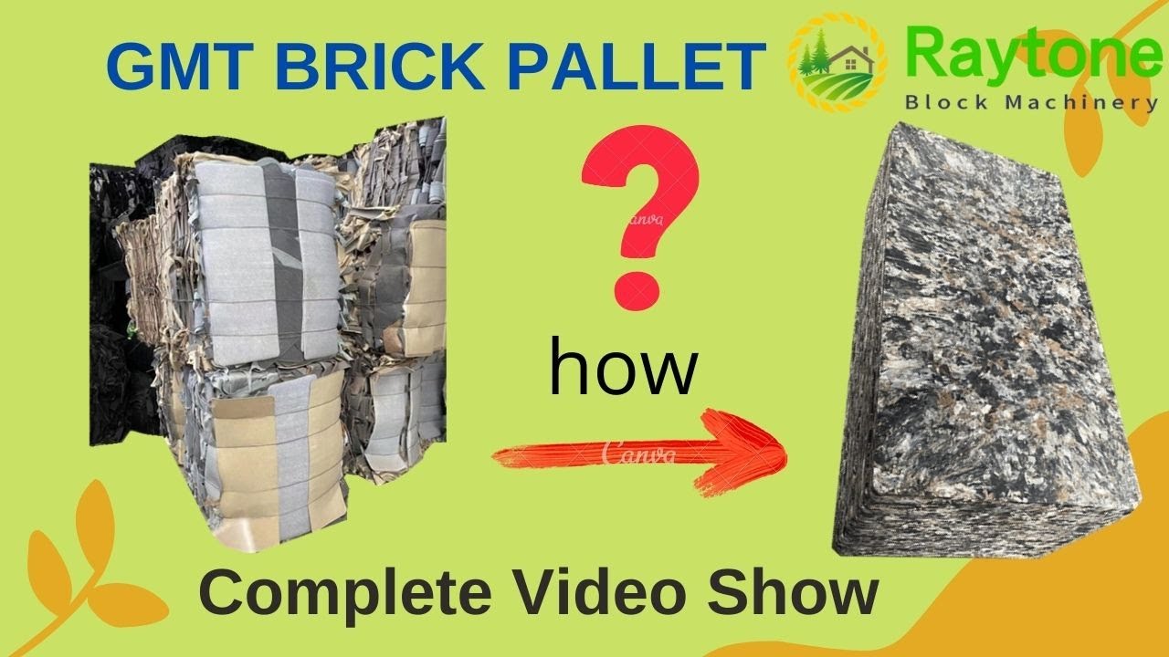 How GMT pallet for block machine is formed from raw material to final brick pallet in manufacturer