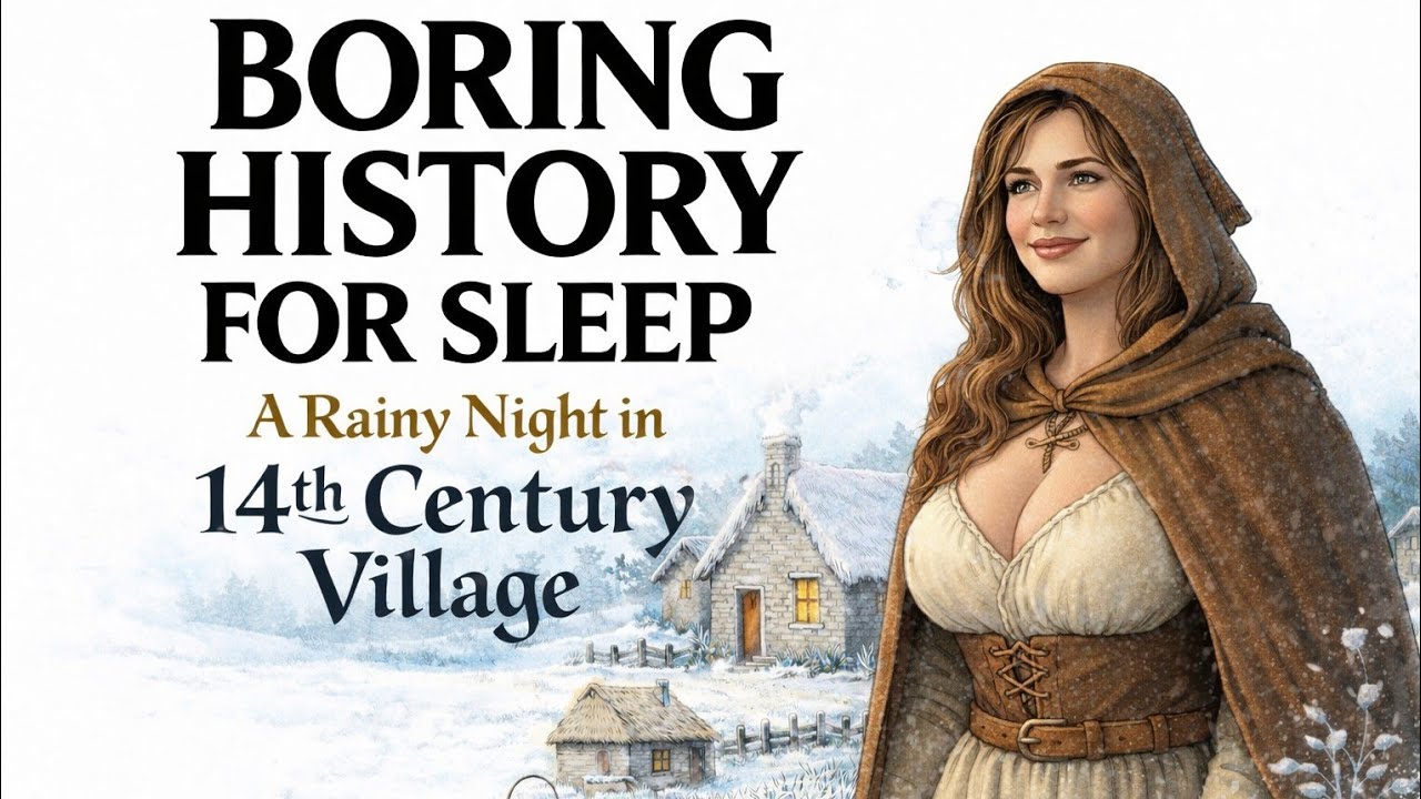 A Rainy Night in a 14th Century Village 🌧️ | Boring History For Sleep | Sleepbound Stories